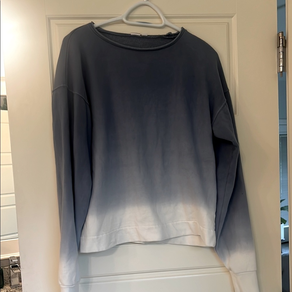 GAP- Blue and White Ombre Sweatshirt